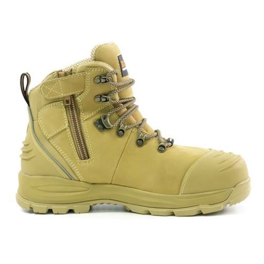 Picture of XT ANKLE LACE UP BOOT WITH ZIP WHEAT