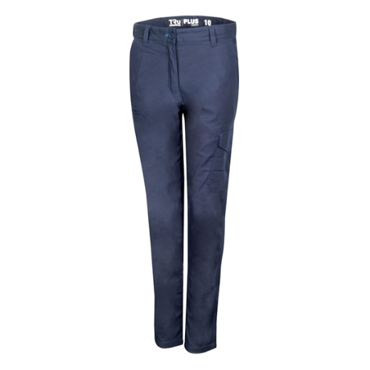 Picture of TRu Workwear Womens Midweight Cotton Stretch Cargo Trousers