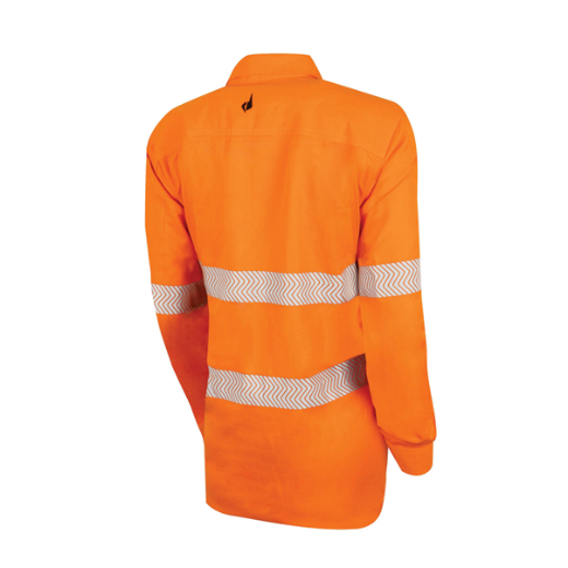 Picture of BOOL Womens Regular Weight PPE2 FR Shirt With Segmented FR Reflective Tape