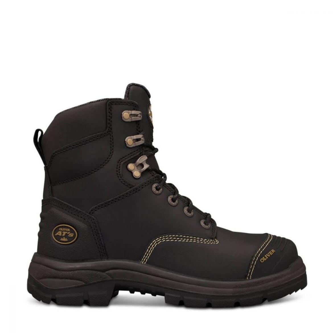 Picture of OLIVER AT 55 SERIES 150MM BLACK LACE UP BOOT LIGHTWEIGHT