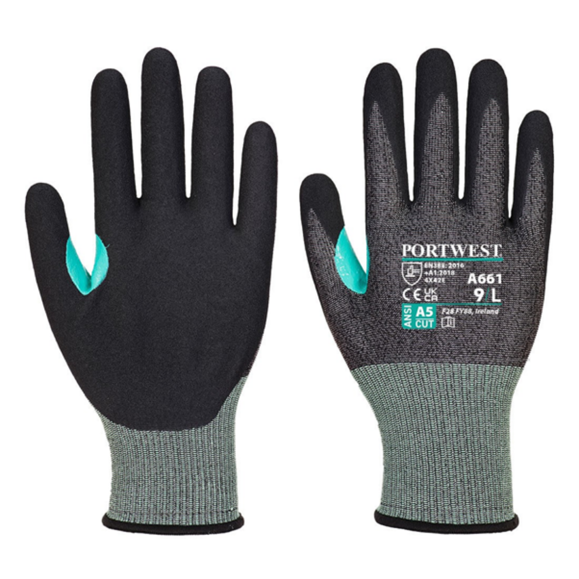Picture of CS Cut E18 Nitrile Glove - Black