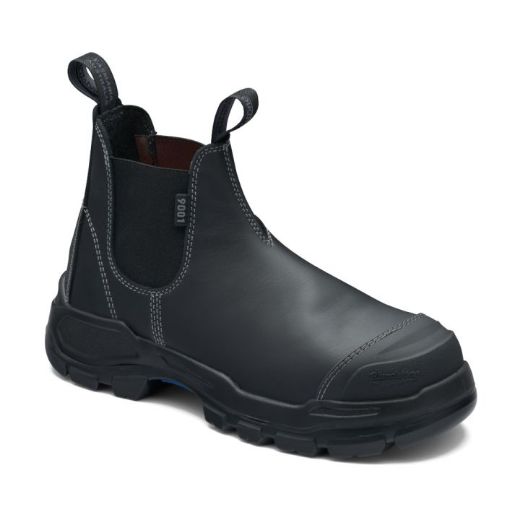 Picture of RotoFlex Black Platinum Leather Elastic Side Rubber Sole