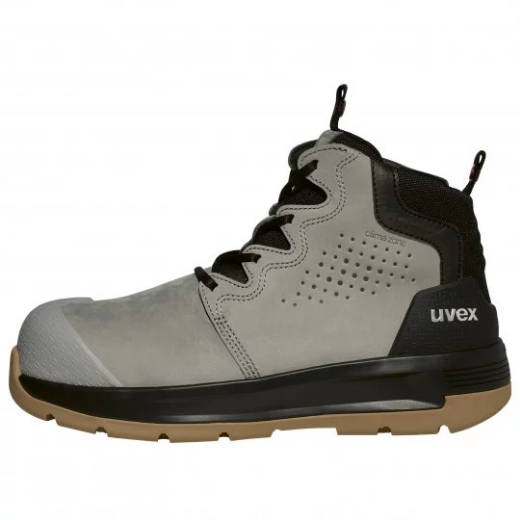 Picture of uvex 2 x-flow zip side work boot wolf grey, Standard Width
