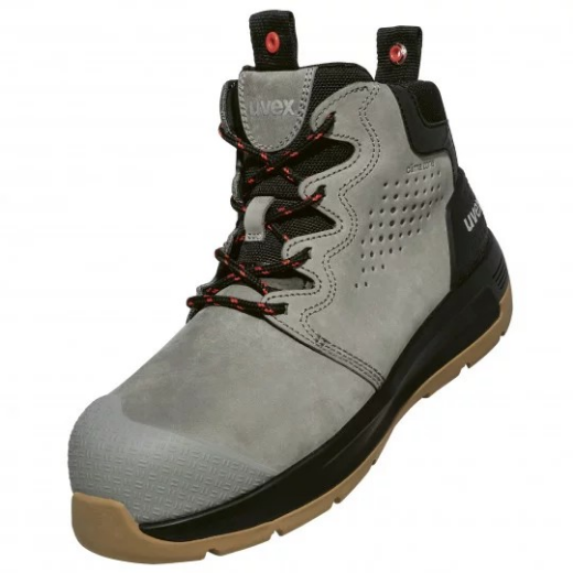 Picture of uvex 2 x-flow zip side work boot wolf grey, Standard Width
