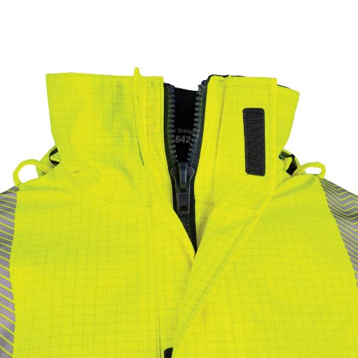 Picture of BOOL FR PPE3 Hi-Vis Parka With Zip-Off Sleeves And Segmented FR Tape