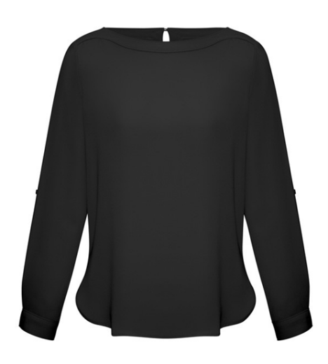 Picture of Ladies Madison Boatneck