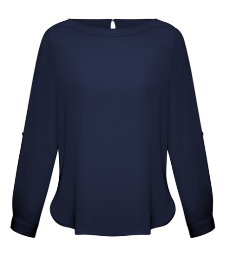 Picture of Ladies Madison Boatneck