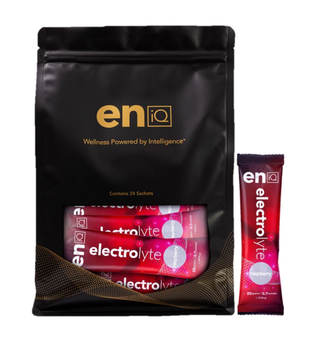 Picture of eniQ Electrolyte 20 gm sachet (24 pack) - RASPBERRY