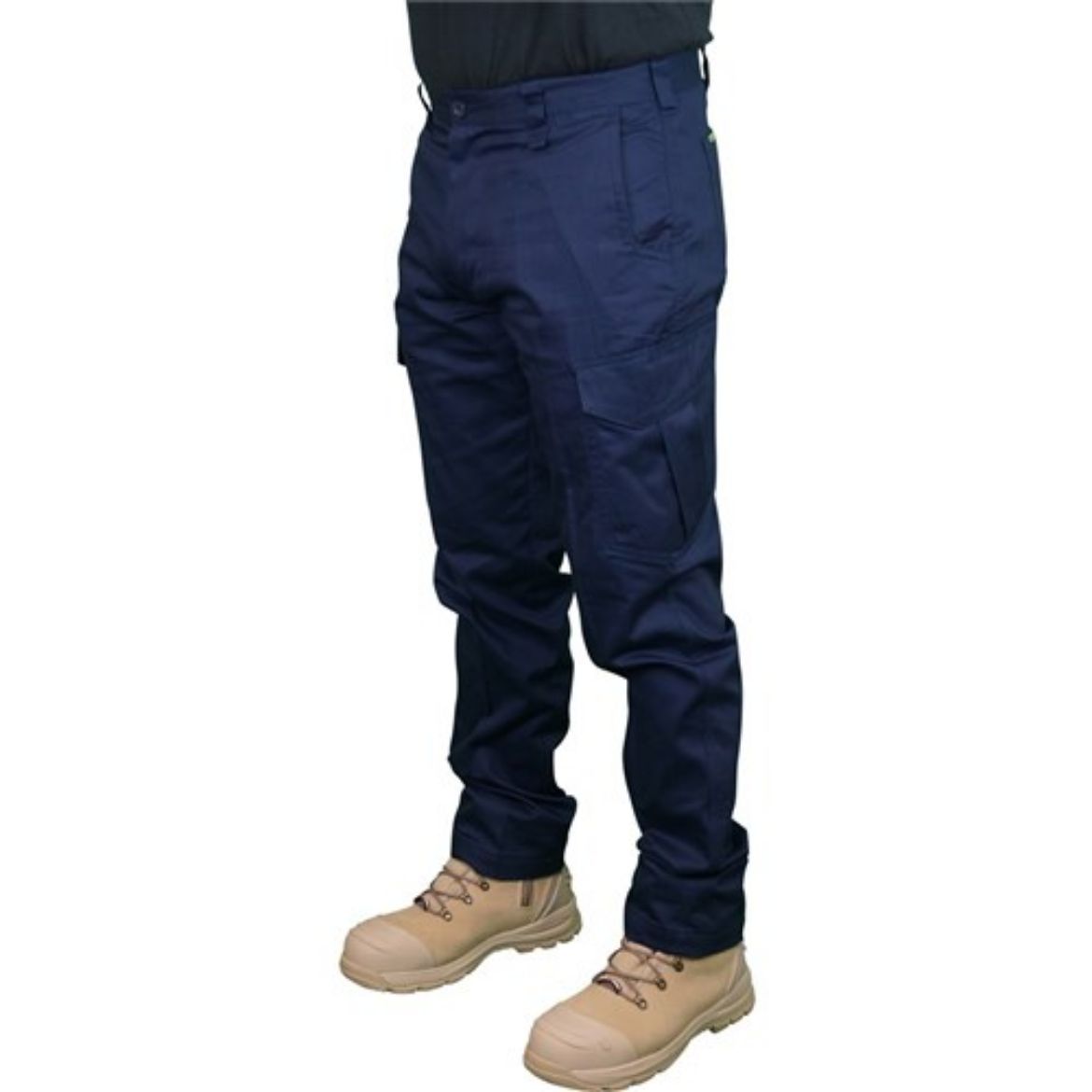 Picture of Cotton Drill Tapered Cargo Pants | Modern Fit