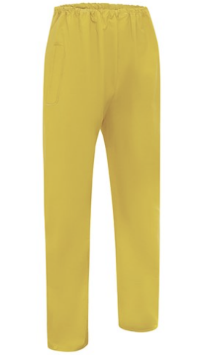 Picture of YELLOW PVC RAIN PANTS