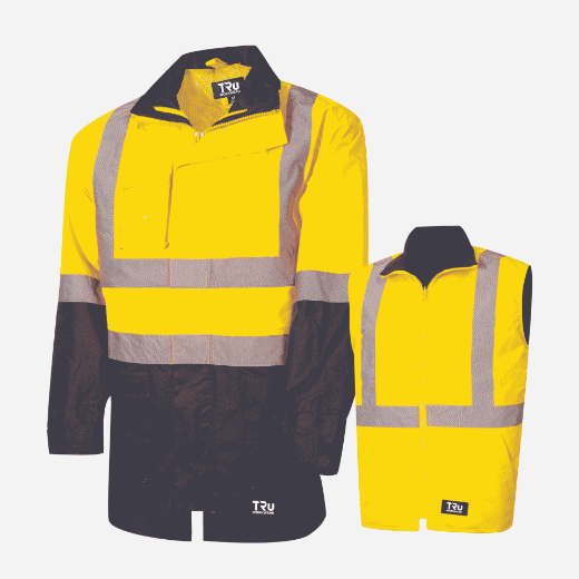 Picture of TRu Workwear 4 In 1 Jacket With Reflective Tape