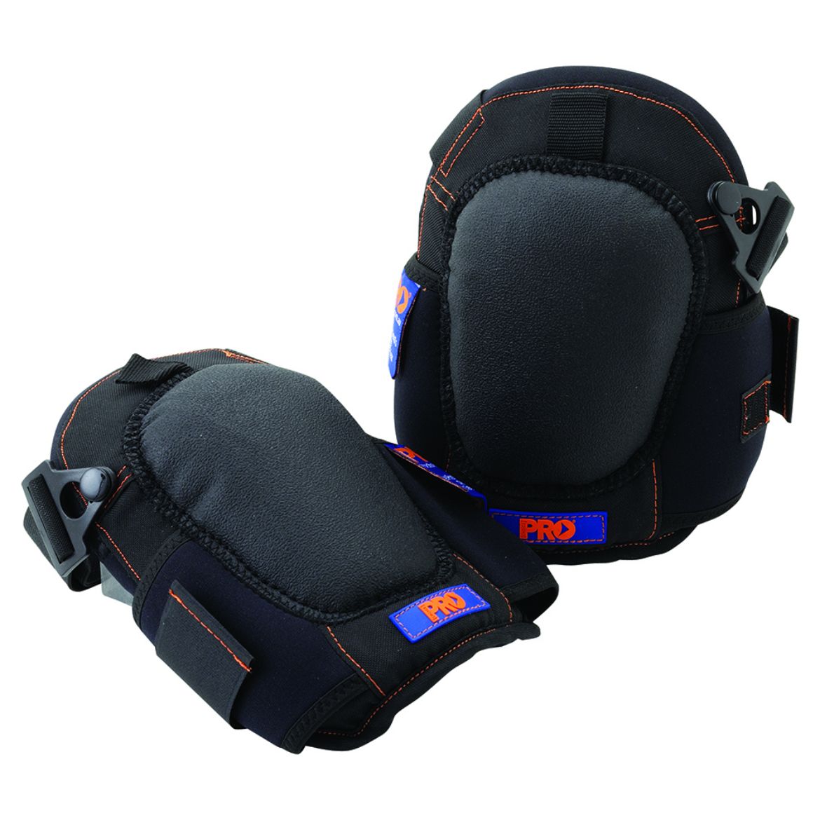 Picture of PROCOMFORT SYNTHETIC LEATHER SHELL KNEE PADS - BLACK