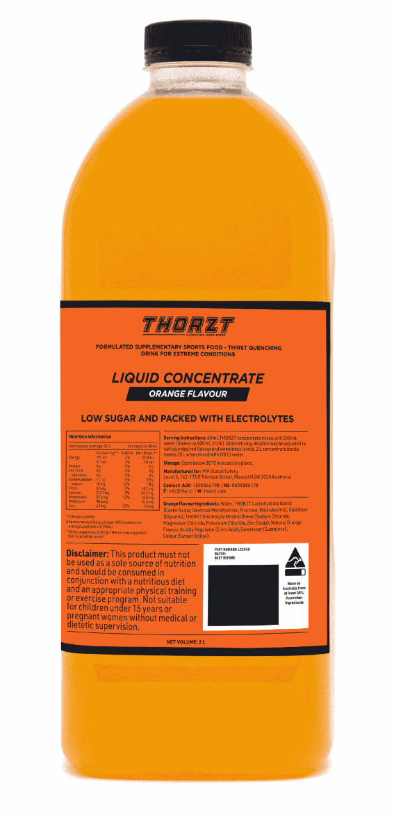 Picture of THORZT Liquid Concentrate 2L - ORANGE