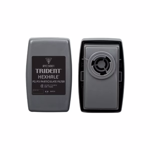 Picture of TRIDENT® HEXHALE® Hard Case P2/P3 Particulate with Nuisance Level Organic Vapour and Acid Gas Relief Filter
