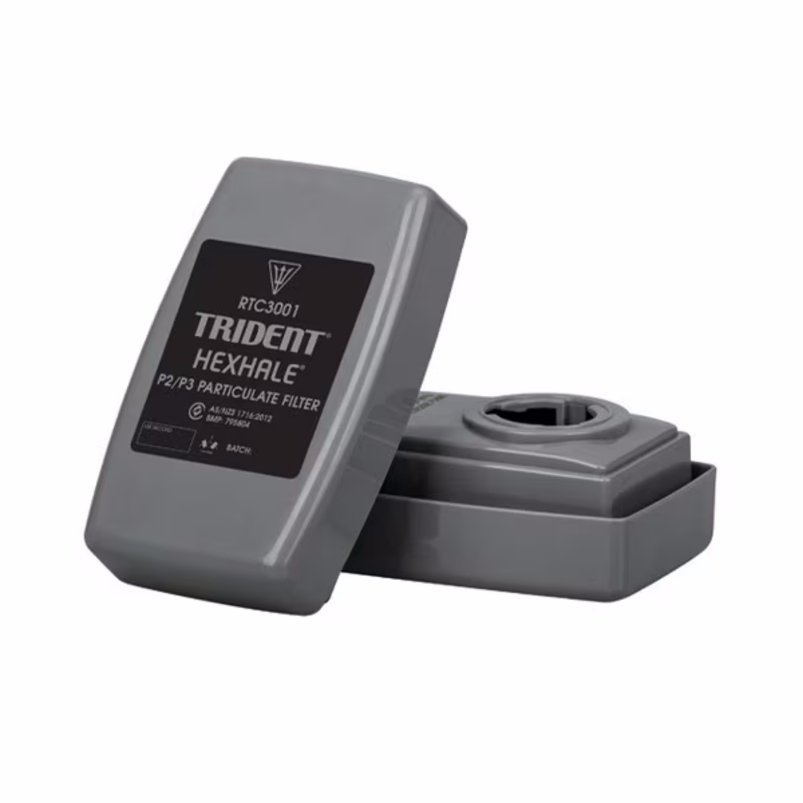 Picture of TRIDENT® HEXHALE® Hard Case P2/P3 Particulate with Nuisance Level Organic Vapour and Acid Gas Relief Filter