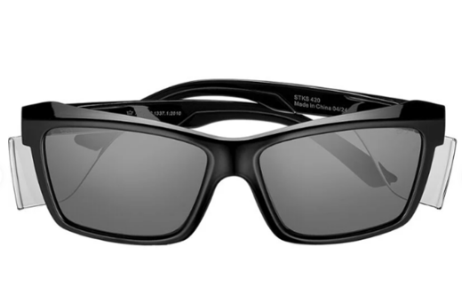 Picture of Bollé STKS420 - Smoke PC Lens - PLATINUM (ASAF) - Black Gloss PC Temples/Frame