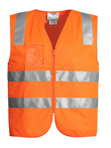 Picture of Unisex Hi Vis Zip Vest