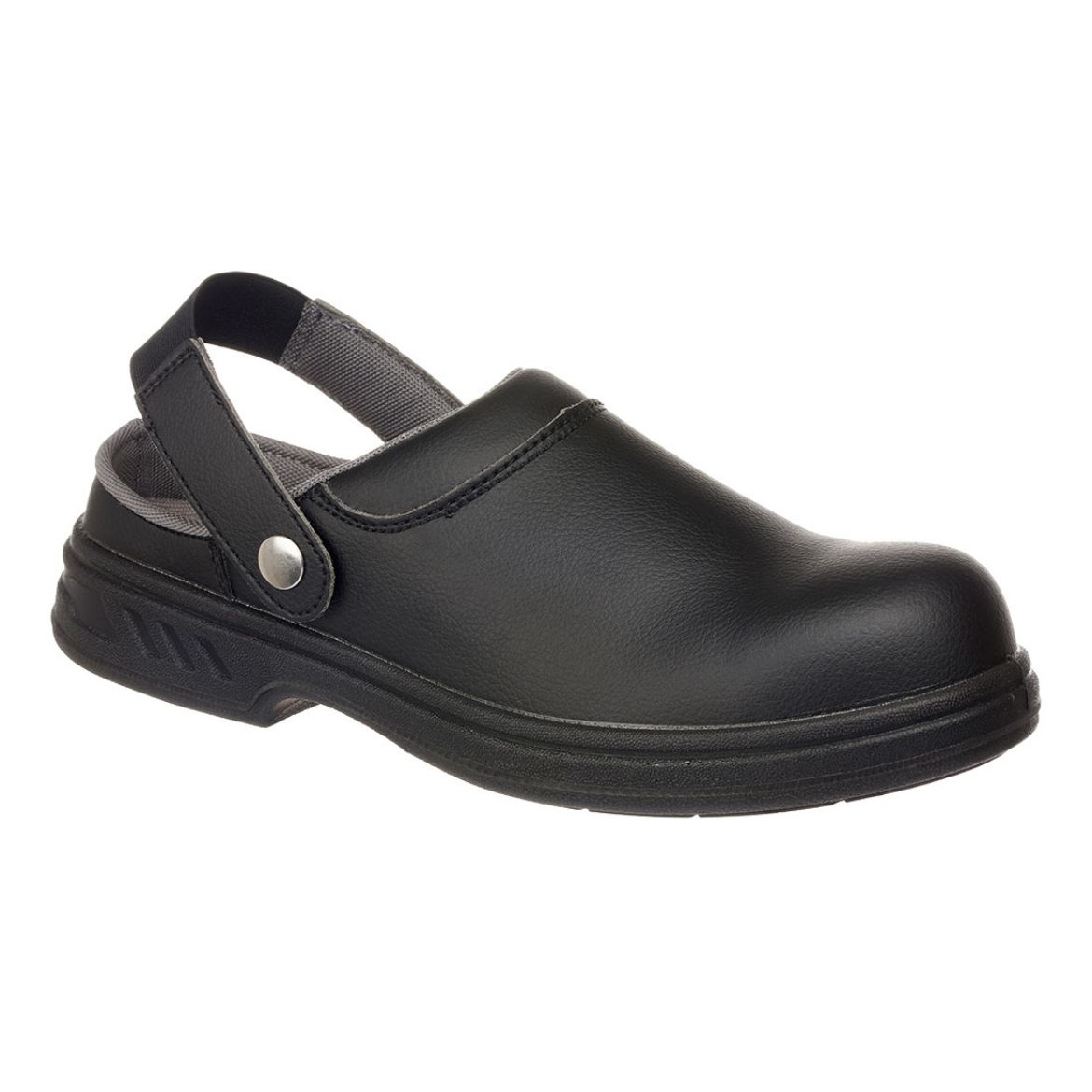 Picture of Portwest Black Slip-On Safety Clog
