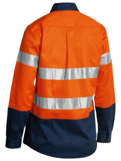 Picture of Women'S Taped Hi Vis Drill Shirt