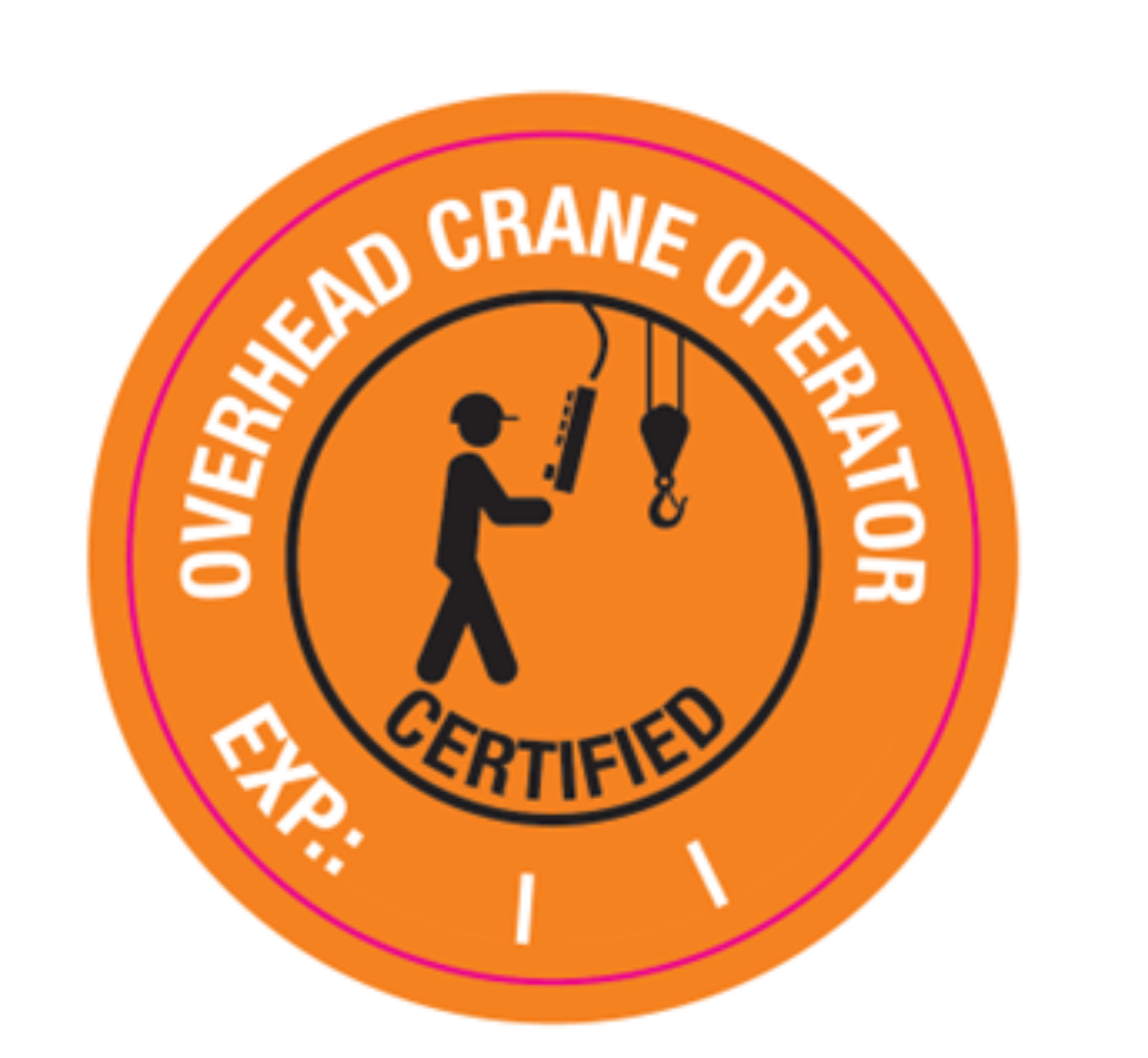 Picture of OVERHEAD CRANE OPERATOR - 51MM - BLACK/ORANGE