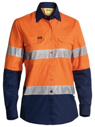 Picture of Women'S Taped X Airflow™ Ripstop Hi Vis Shirt