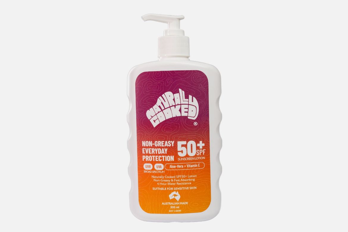 Picture of Naturally Cooked SPF50+ Sunscreen Lotion - 500mL