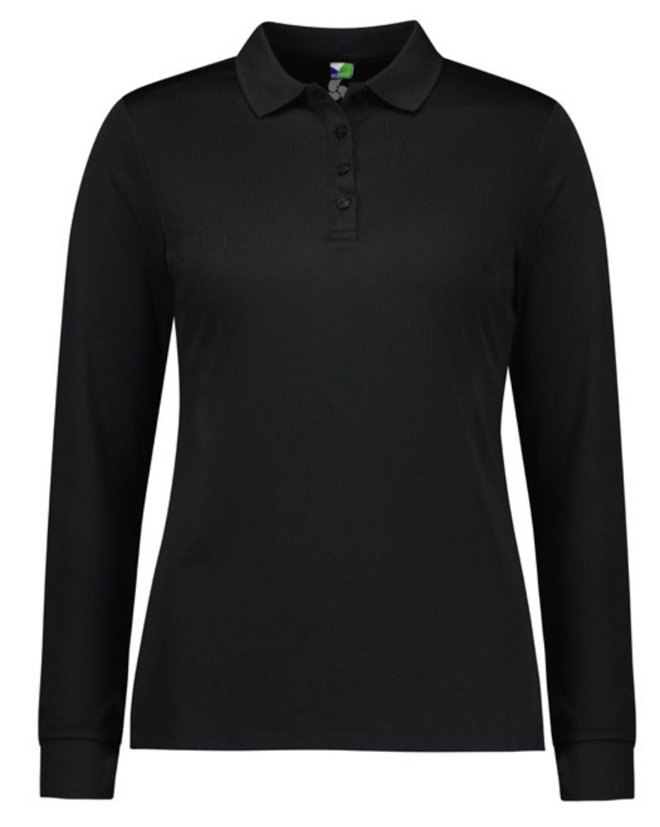 Picture of Womens Action Long Sleeve Polo