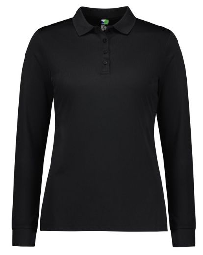 Picture of Womens Action Long Sleeve Polo