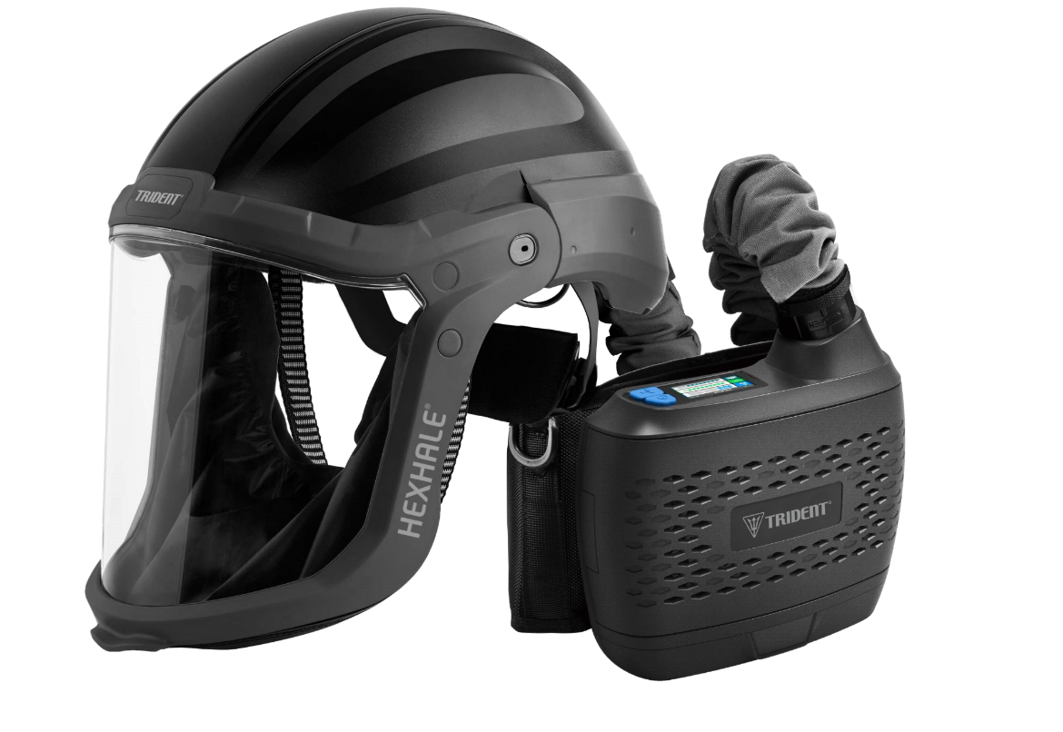 Picture of TRIDENT® HEXHALE® PAPR Complete System with Fast-Charging Extended Battery