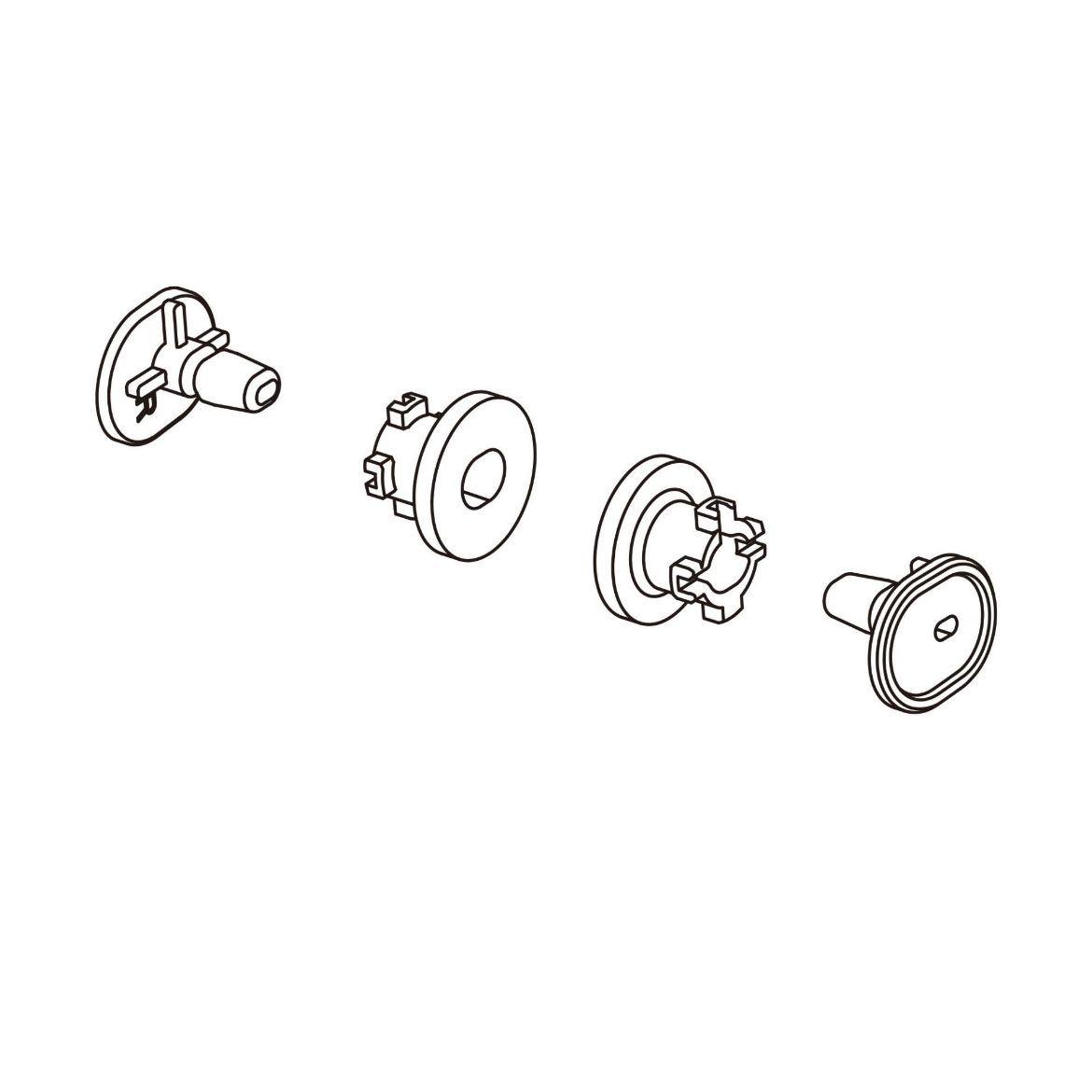 Picture of Vanguard G4 Visor Buttons (2 pack)