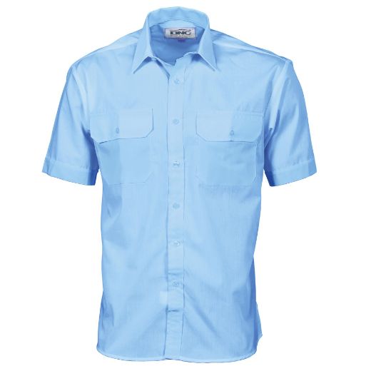 Picture of Polyester Cotton Work Shirt - Short Sleeve