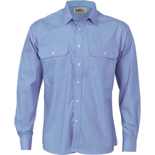 Picture of Polyester Cotton Work Shirt - Long Sleeve