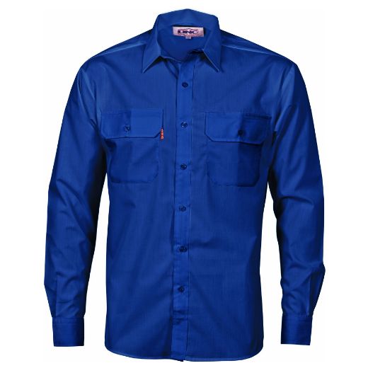 Picture of Polyester Cotton Work Shirt - Long Sleeve
