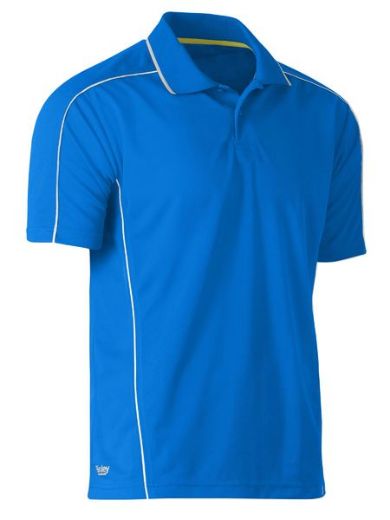 Picture of BISLEY Cool Mesh Polo With Reflective Piping