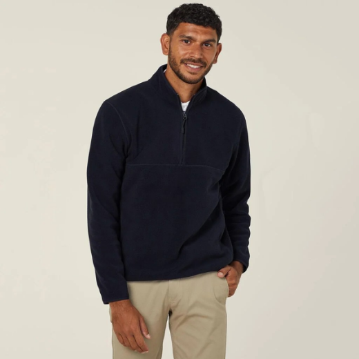 Picture of Polar Fleece Zip Neck Pullover