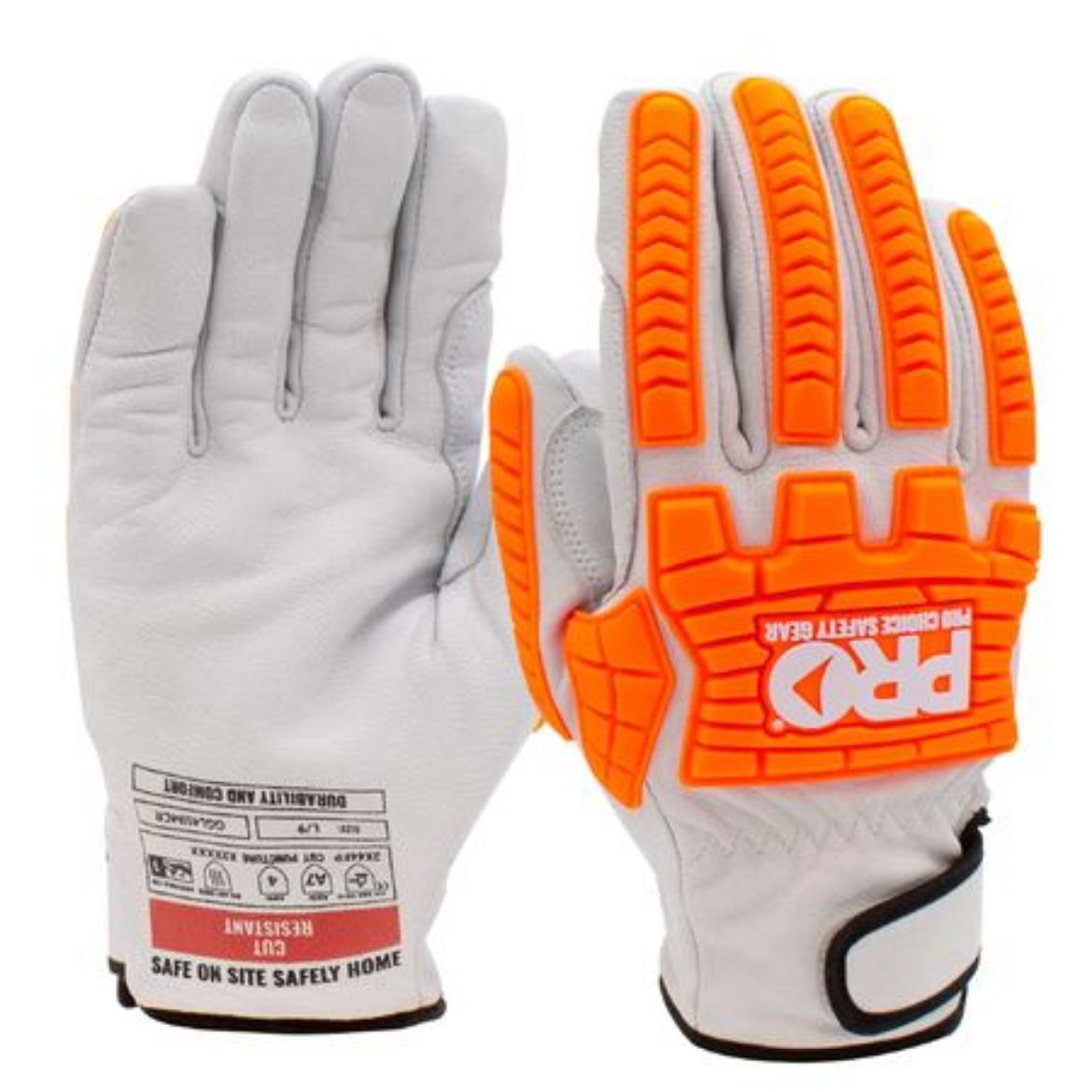 Picture of Goat Grain Leather Cut F Impact Rigger Gloves