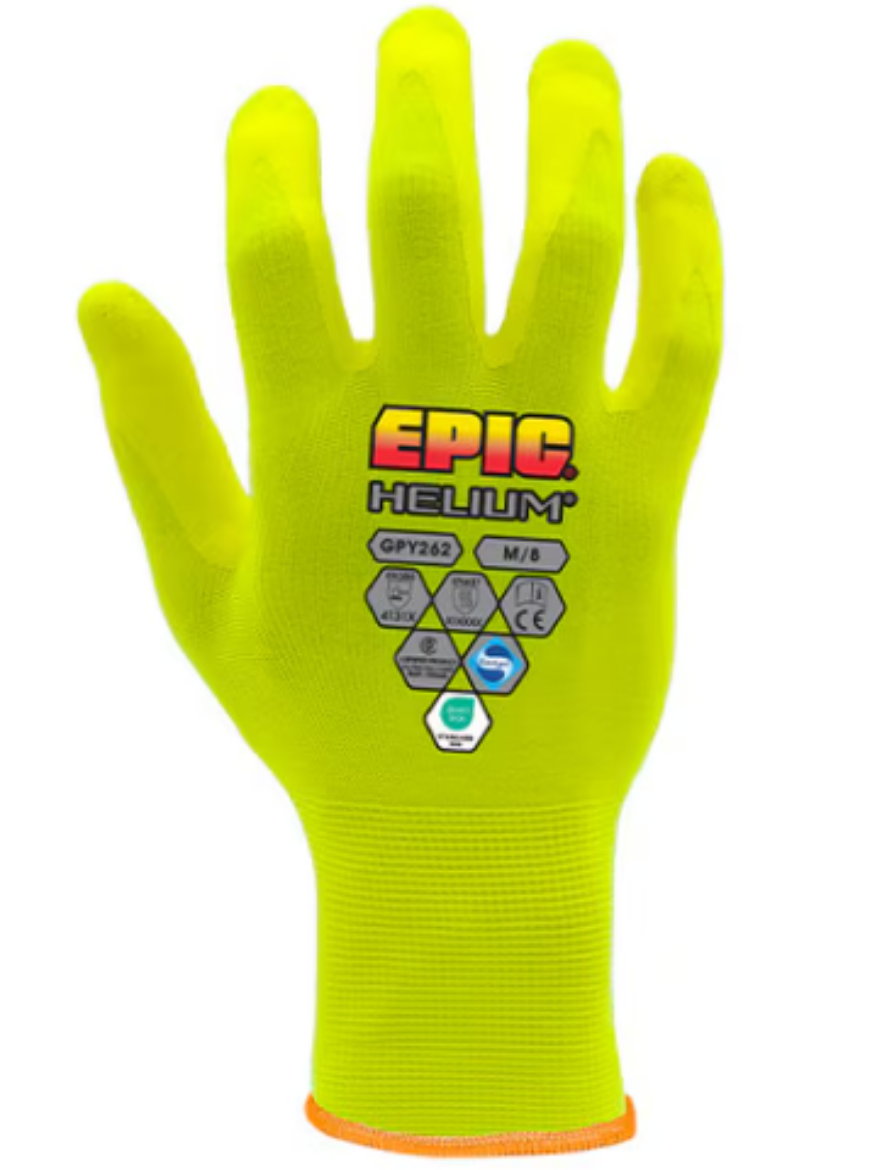 Picture of EPIC® Helium® General Purpose Safety Glove Hi Vis
