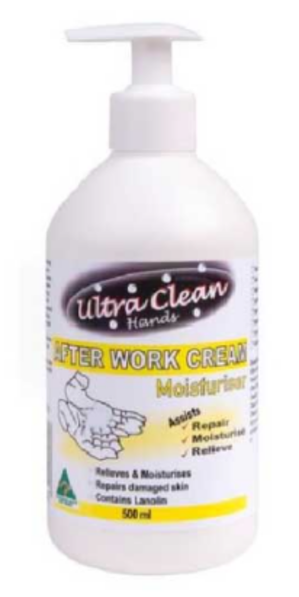 Picture of Ultra Clean Hands – After Work Moisturising Cream 500ml Pump