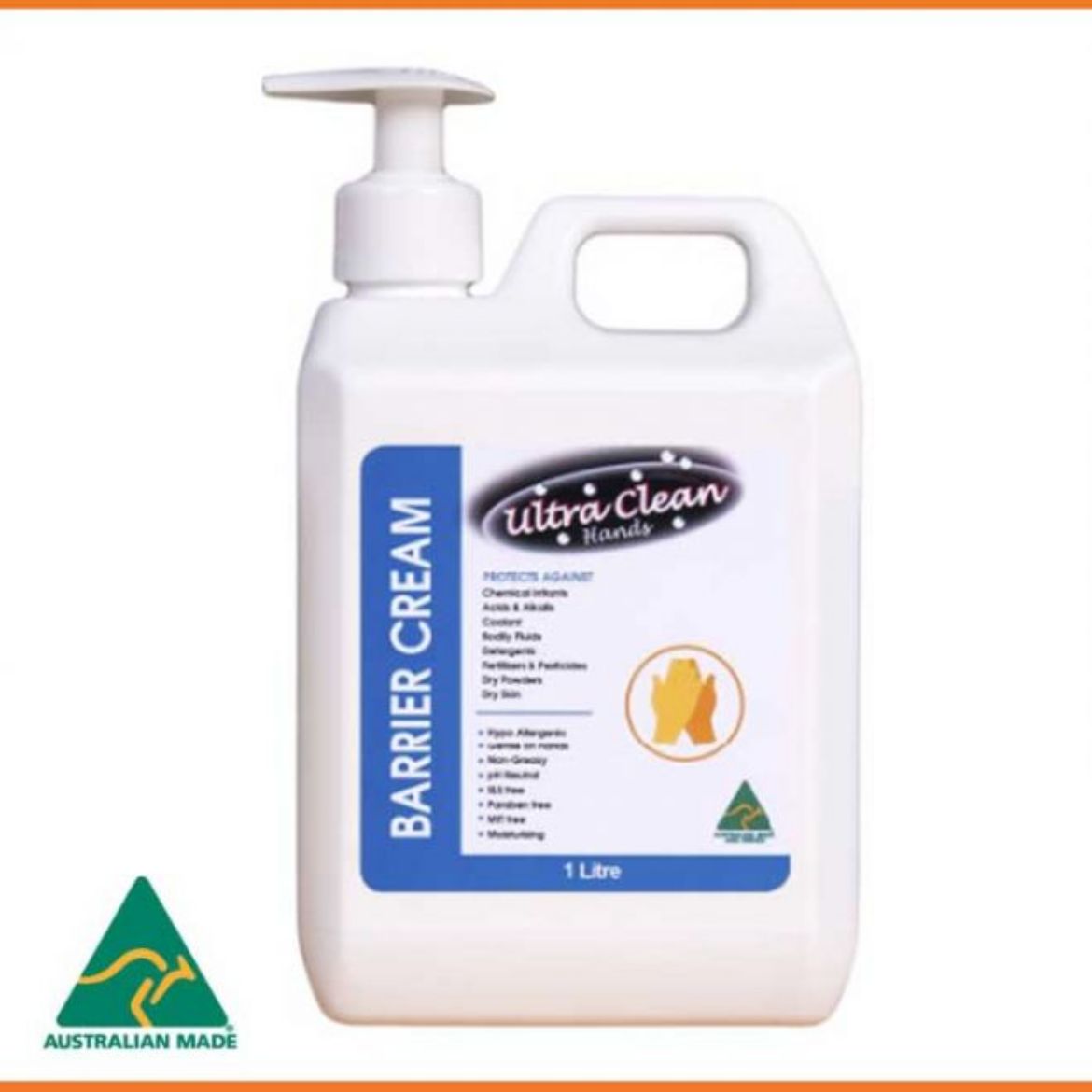Picture of Ultra Clean Hands – Barrier Cream 1 Litre Pump