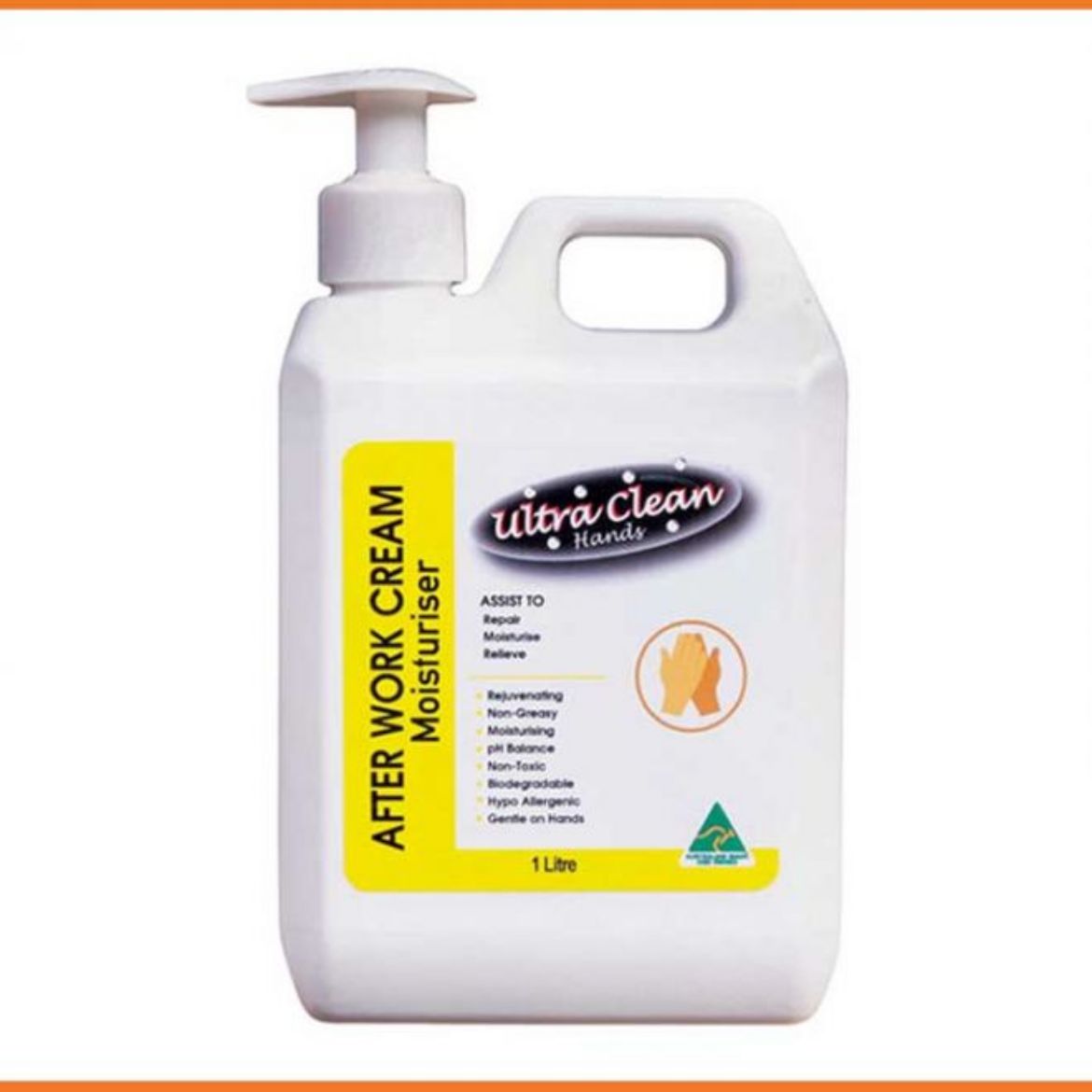 Picture of Ultra Clean Hands – After Work Moisturising Cream 1 Litre Pump