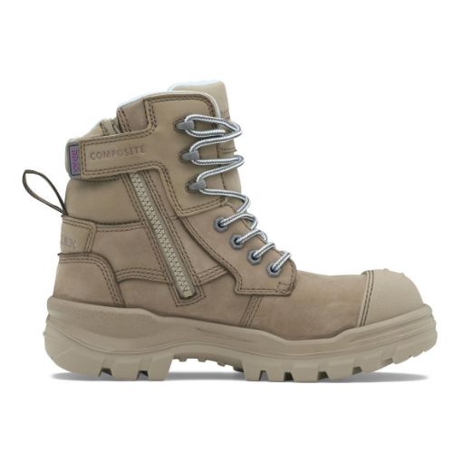 Picture of RotoFlex Women's Stone Water Resistant ZIP SIDED Composite Toe