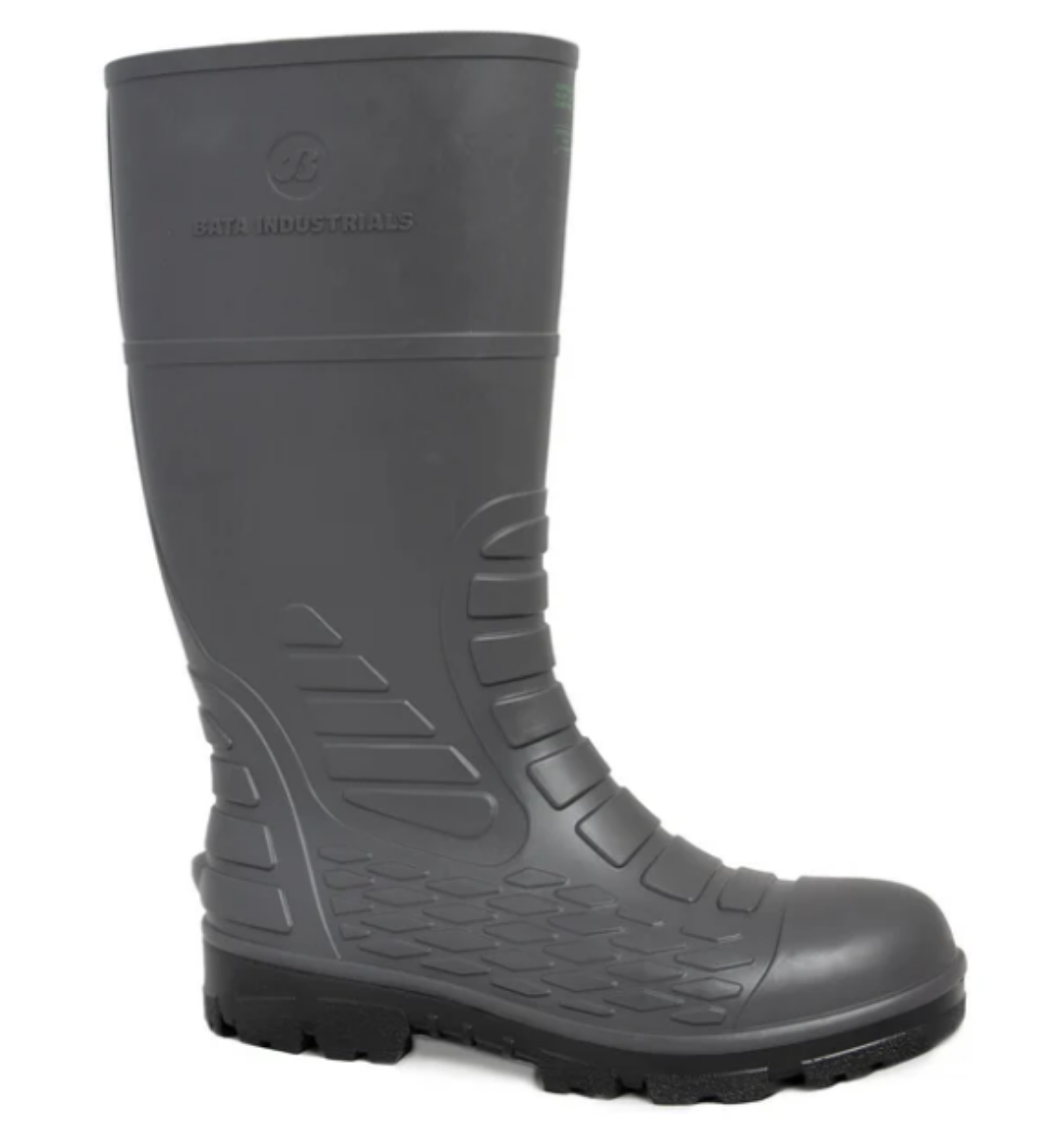 Picture of Jobmaster 5 Gumboots- Grey - Safety (Metatarsal Protection)