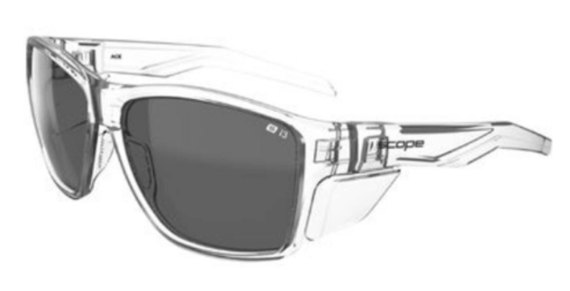 Picture of SCOPE Ace Safety Glasses Smoke Lens