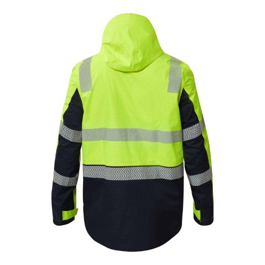 Picture of FLAME BUSTER FR Hi Vis Wet Weather Segmented Reflective Jacket - PPE2