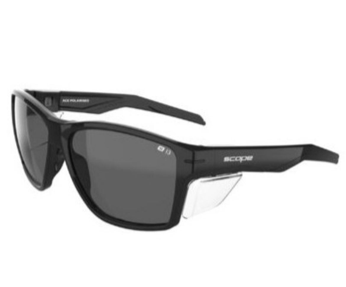 Picture of SCOPE Ace Safety Glasses Polarised Smoke Lens