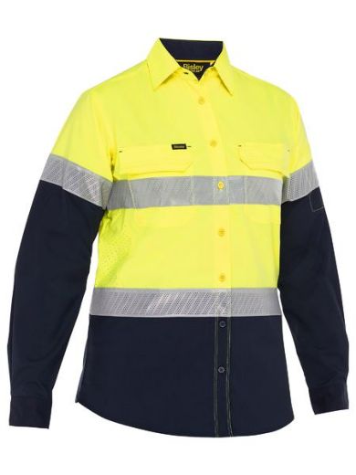 Picture of Womens X Airflow™ Taped Hi Vis Ripstop Shirt