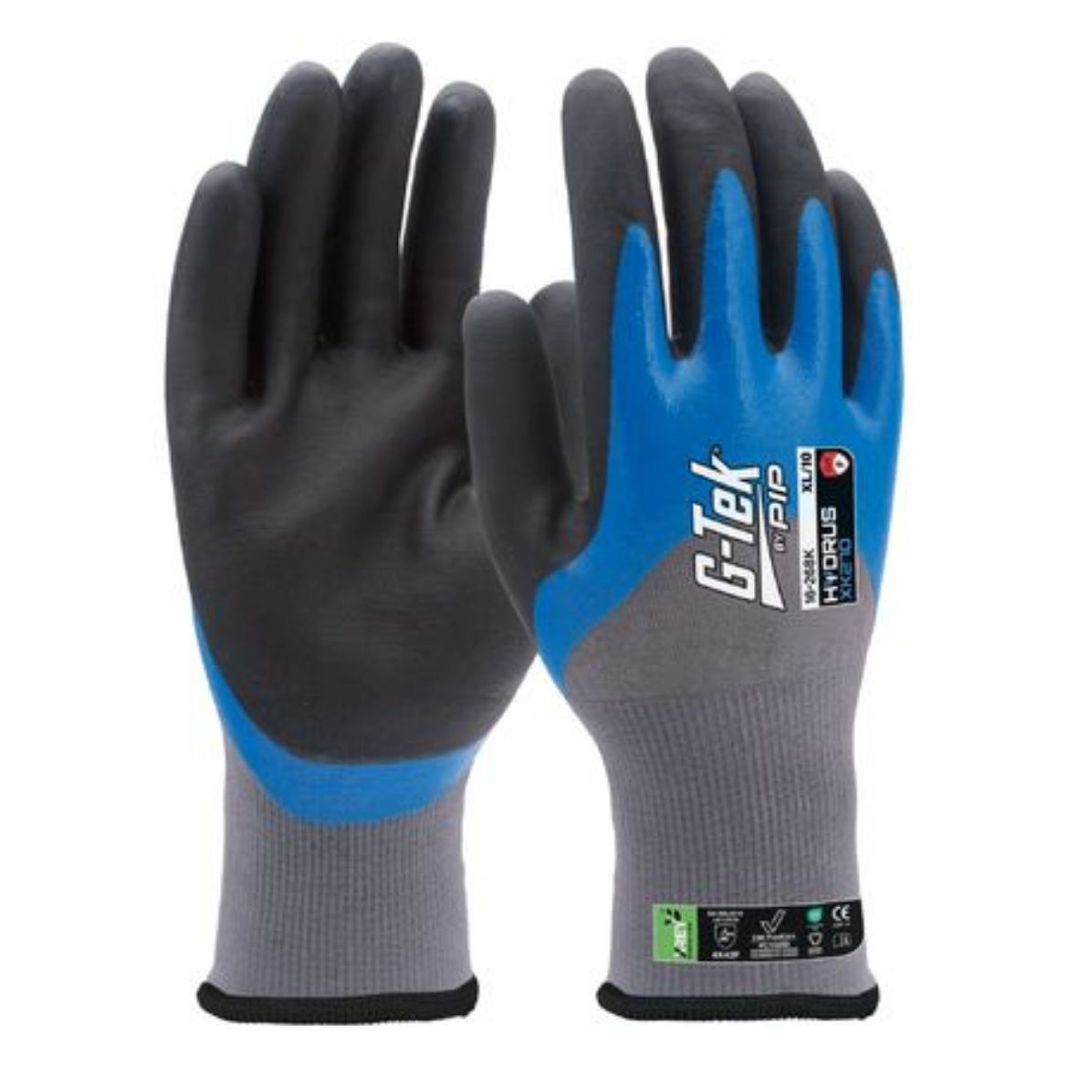 Picture of G-Tek Hydrus XK270 18g Cut F Dual 3/4 Dip Glove