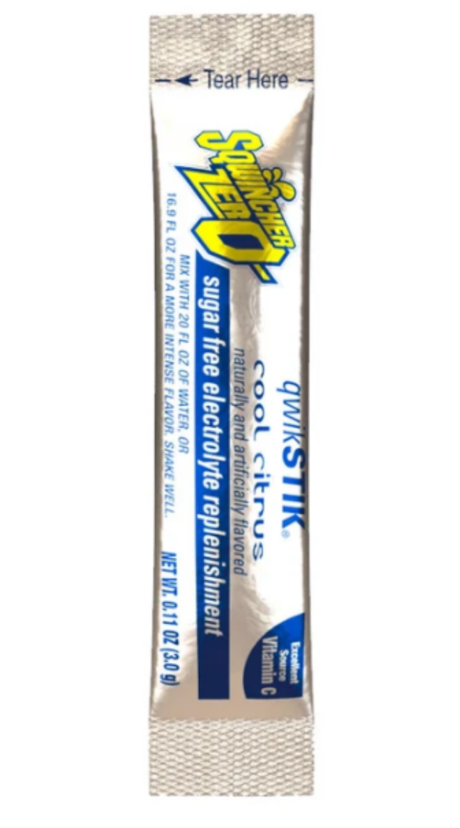 Picture of Sqwincher Qwik Stiks - Pack of 50 - COOL CITRUS